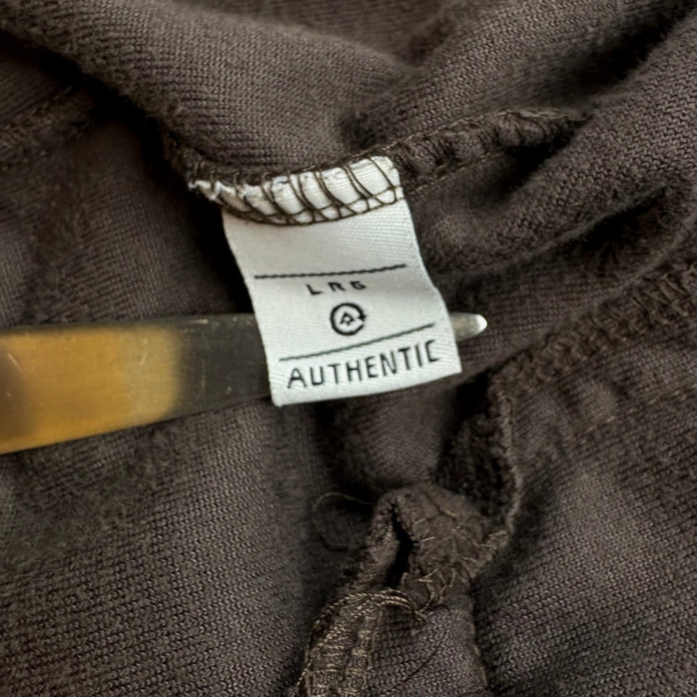 LRG Lifted Research Group Velour Zip Hoodie Jacket 3XL Brown‎ Logo Y2K Urban - Picture 5 of 14